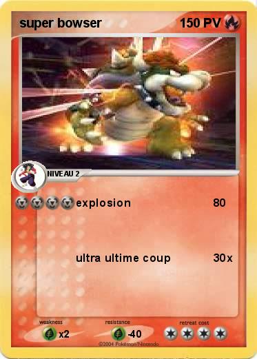 Pokemon super bowser