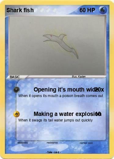 Pokemon Shark fish