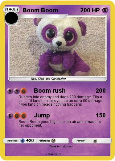 Pokemon Boom Boom