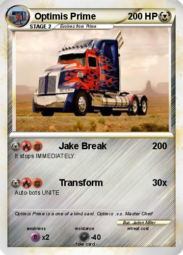 Pokemon Optimis Prime