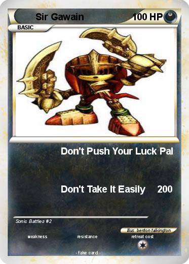 Pokemon Sir Gawain