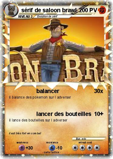 Pokemon sérif de saloon brawl