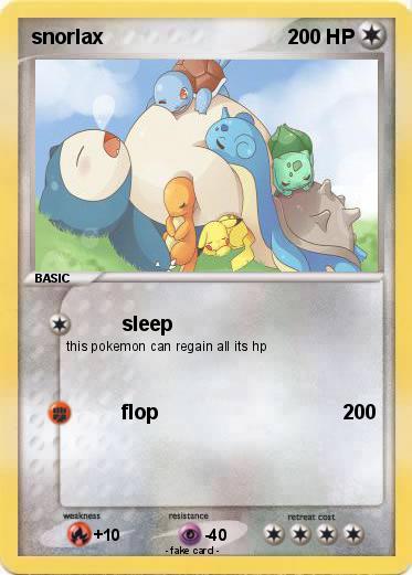 Pokemon snorlax