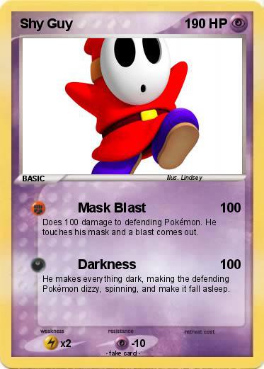 Pokemon Shy Guy