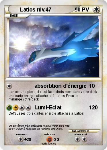 Pokemon Latios niv.47