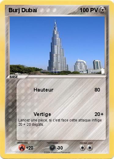 Pokemon Burj Dubaï
