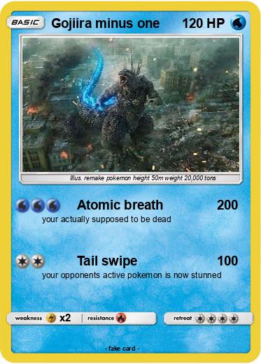 Pokemon Gojiira minus one