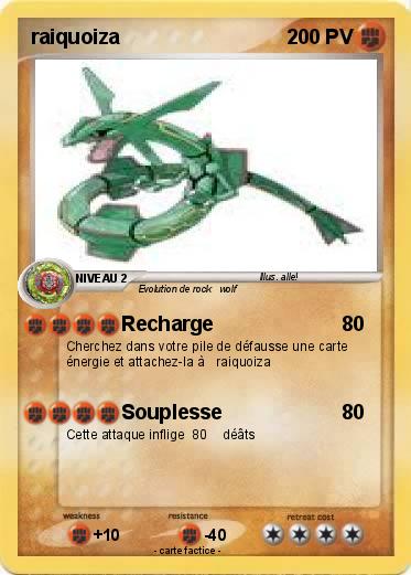 Pokemon raiquoiza