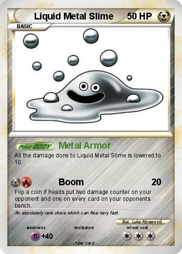 Pokemon Liquid Metal Slime