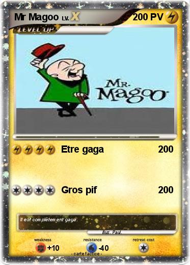 Pokemon Mr Magoo