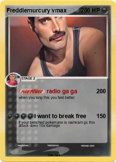 Pokemon Freddiemurcury vmax