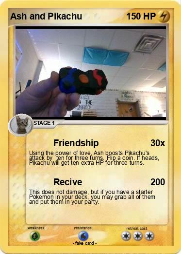 Pokemon Ash and Pikachu