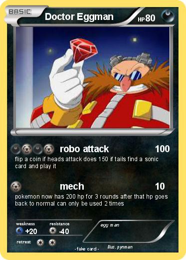 Pokemon Doctor Eggman