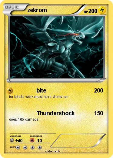 Pokemon zekrom