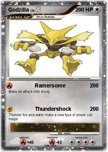 Pokemon Godzilla