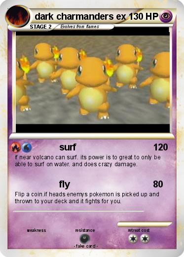 Pokemon dark charmanders ex