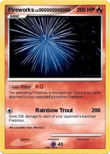 Pokemon Fireworks