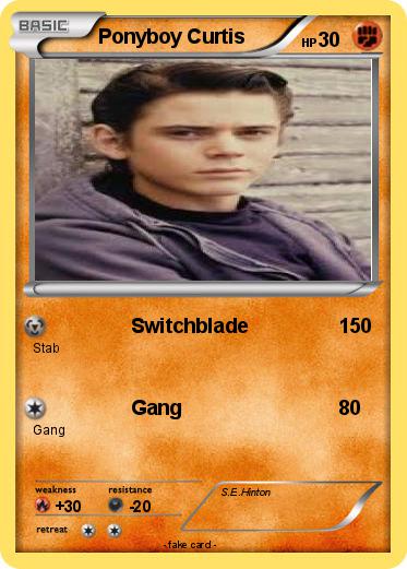 Pokemon Ponyboy Curtis