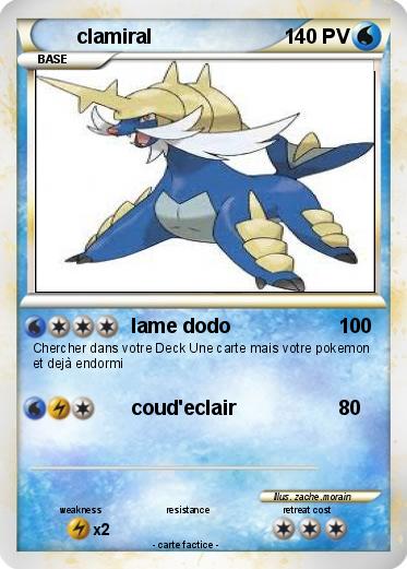 Pokemon clamiral