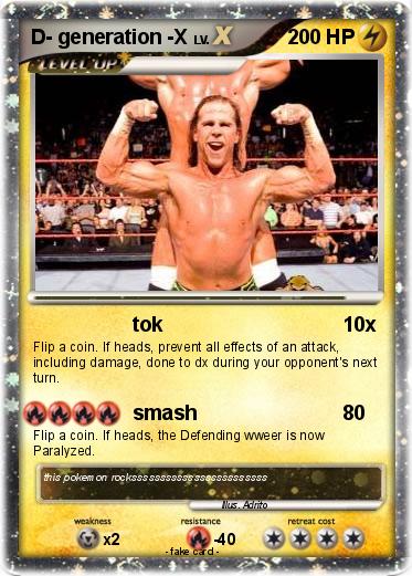 Pokemon D- generation -X