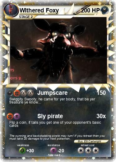 Pokemon WIthered Foxy