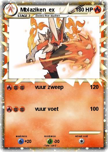 Pokemon Mblaziken  ex