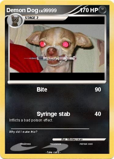 Pokemon Demon Dog