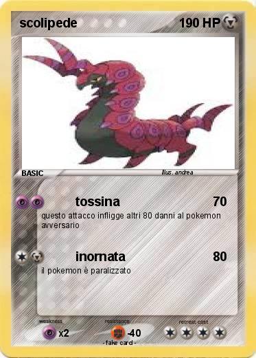 Pokemon scolipede