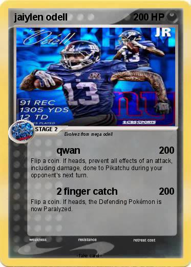 Pokemon jaiylen odell