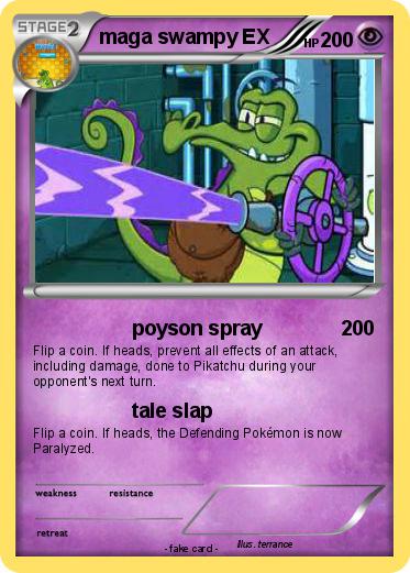 Pokemon maga swampy EX