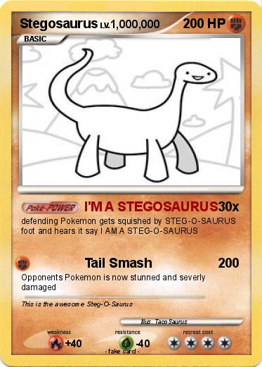 Pokemon Stegosaurus