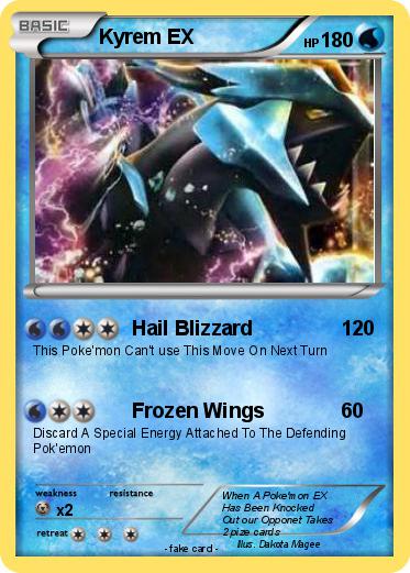 Pokemon Kyrem EX