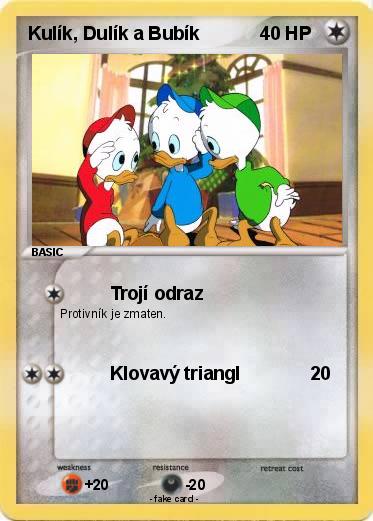 Pokemon Kulík, Dulík a Bubík