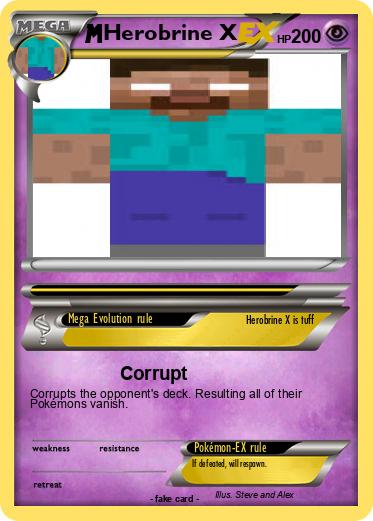 Pokemon Herobrine X