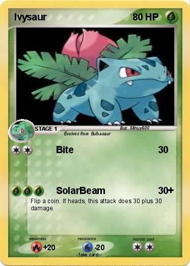 Pokemon Ivysaur