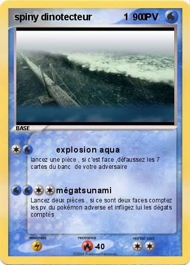 Pokemon spiny dinotecteur            1     0