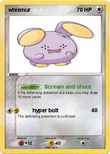 Pokemon whismur