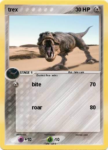 Pokemon trex