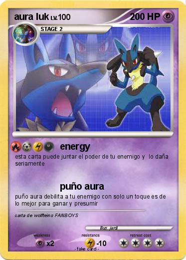 Pokemon aura luk