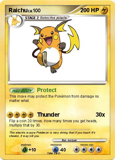 Pokemon Raichu