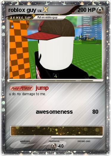Pokemon roblox guy