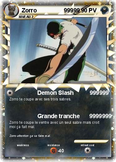 Pokemon Zorro                 99999