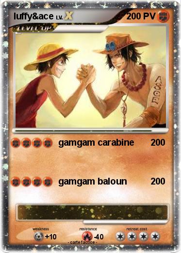 Pokemon luffy&ace