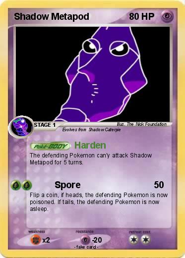 Pokemon Shadow Metapod