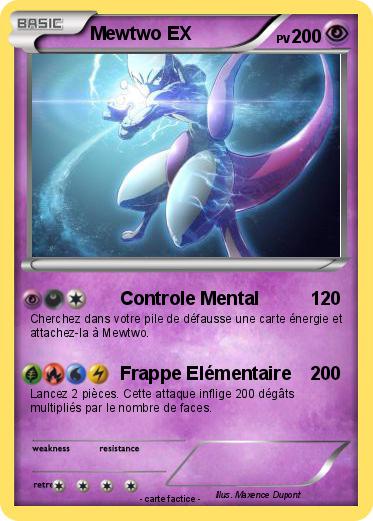 Pokemon Mewtwo EX