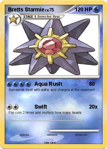 Pokemon Bretts Starmie