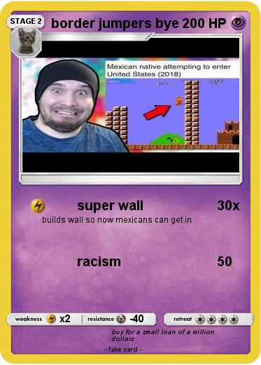 Pokemon border jumpers bye