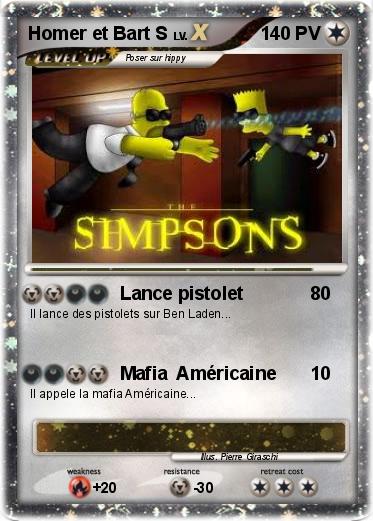 Pokemon Homer et Bart S