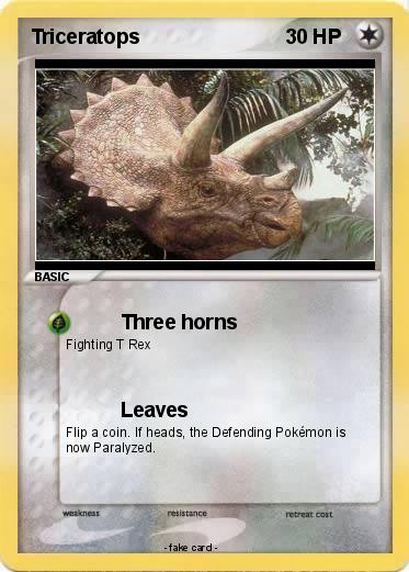 Pokemon Triceratops