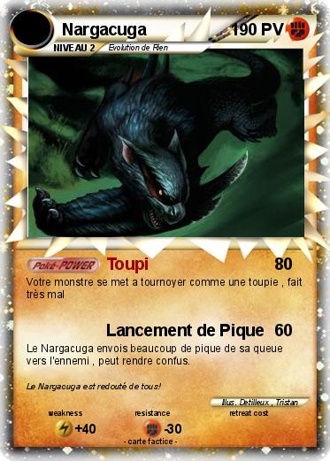 Pokemon Nargacuga